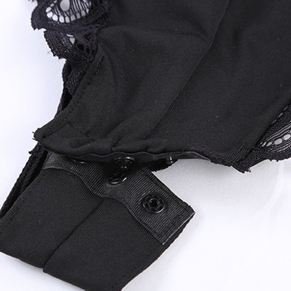 Sexy Floral Lace Backless Lingerie Bodysuit - Picture 11 of 16